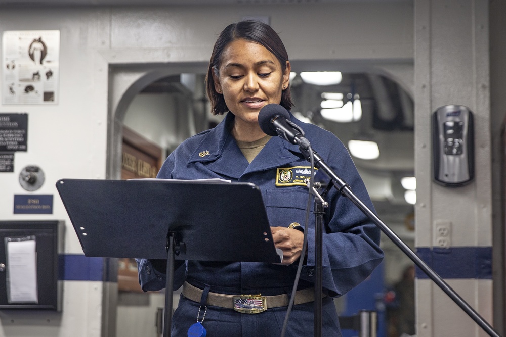 USS Boxer Woman's History Month Appreciation