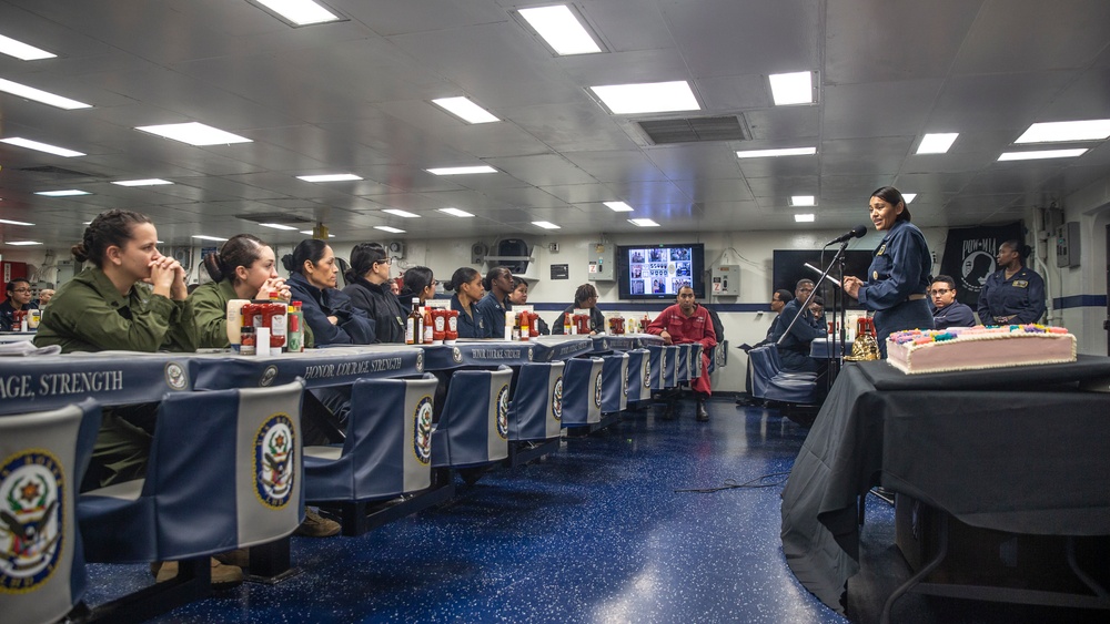 USS Boxer Woman's History Month Appreciation