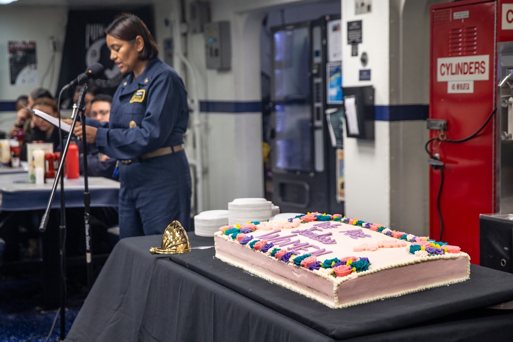 USS Boxer Woman's History Month Appreciation