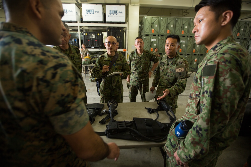 JGSDF visits 3rd Recon Battalion