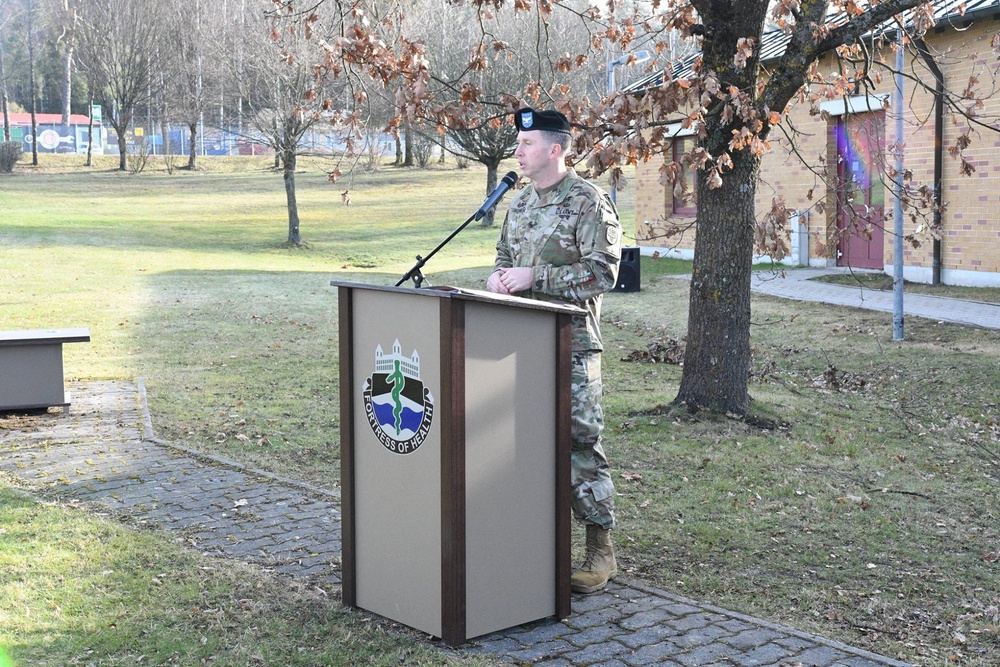 HHC, MEDDAC Bavaria gets a new commander