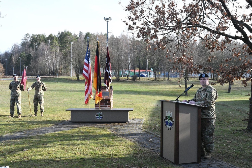 HHC, MEDDAC Bavaria gets a new commander