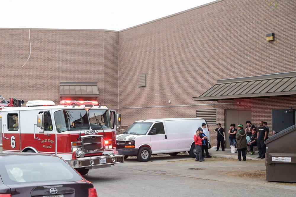 Potential Gas Leak at Lackland Food Court