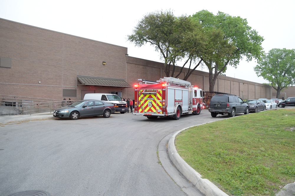 Potential Gas Leak at Lackland Food Court