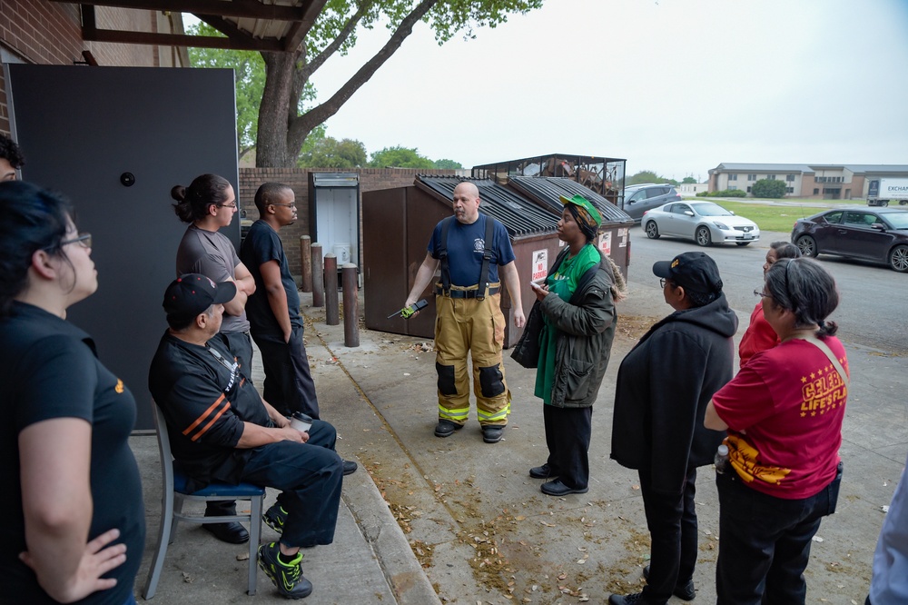 Potential Gas Leak at Lackland Food Court