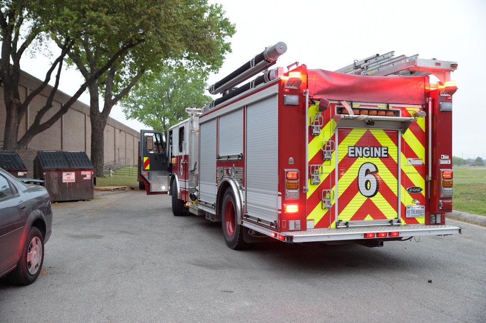 Potential Gas Leak at Lackland Food Court