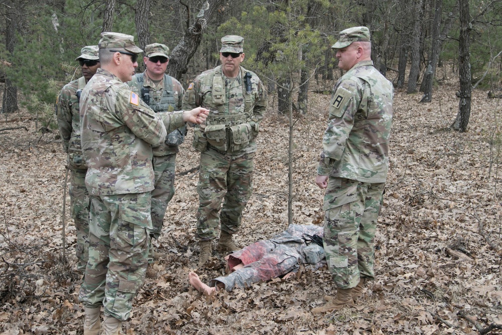 First Army Best Warrior competition event validation
