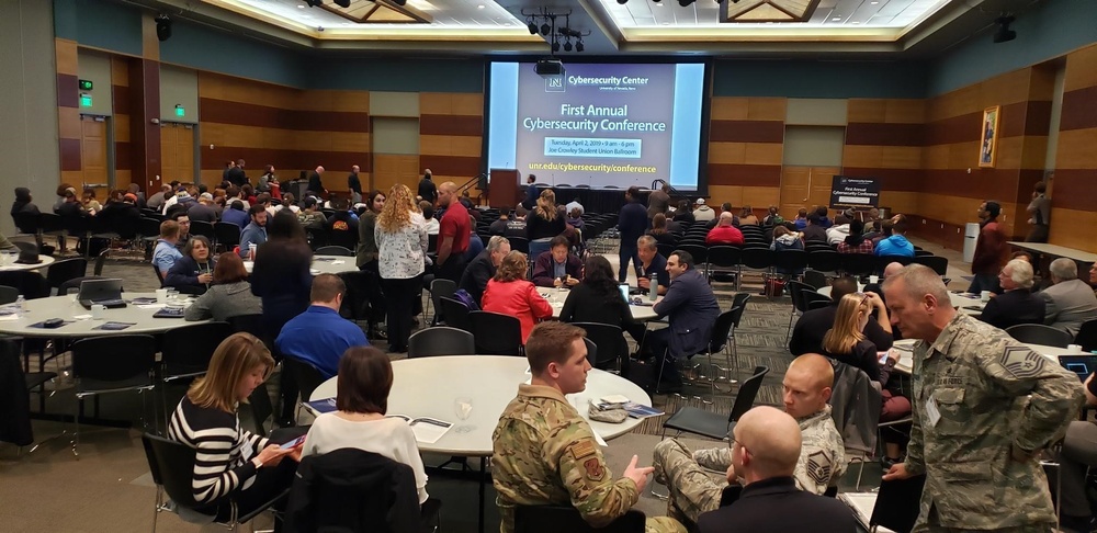 Comm Flight attends inaugural Cybersecurity Conference held at UNR