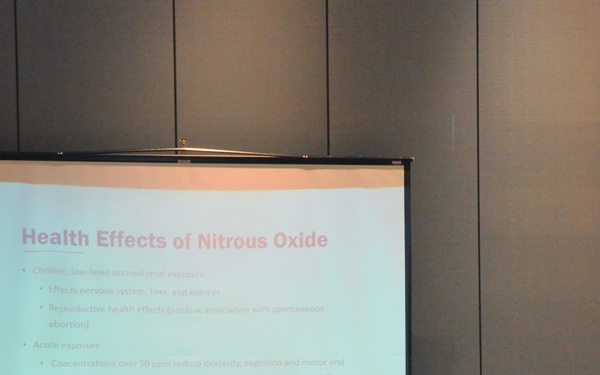 Uniformed Services University of the Health Sciences presents at the Navy and Marine Corps Public Health Conference 2019