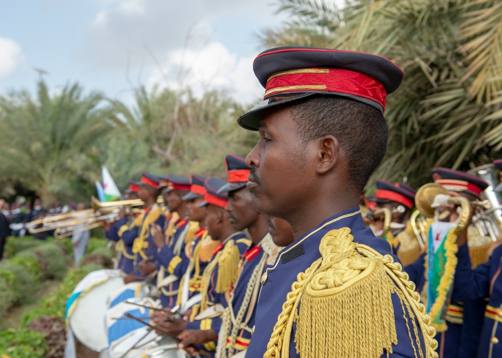 Somalia Police Force graduation in Djibouti