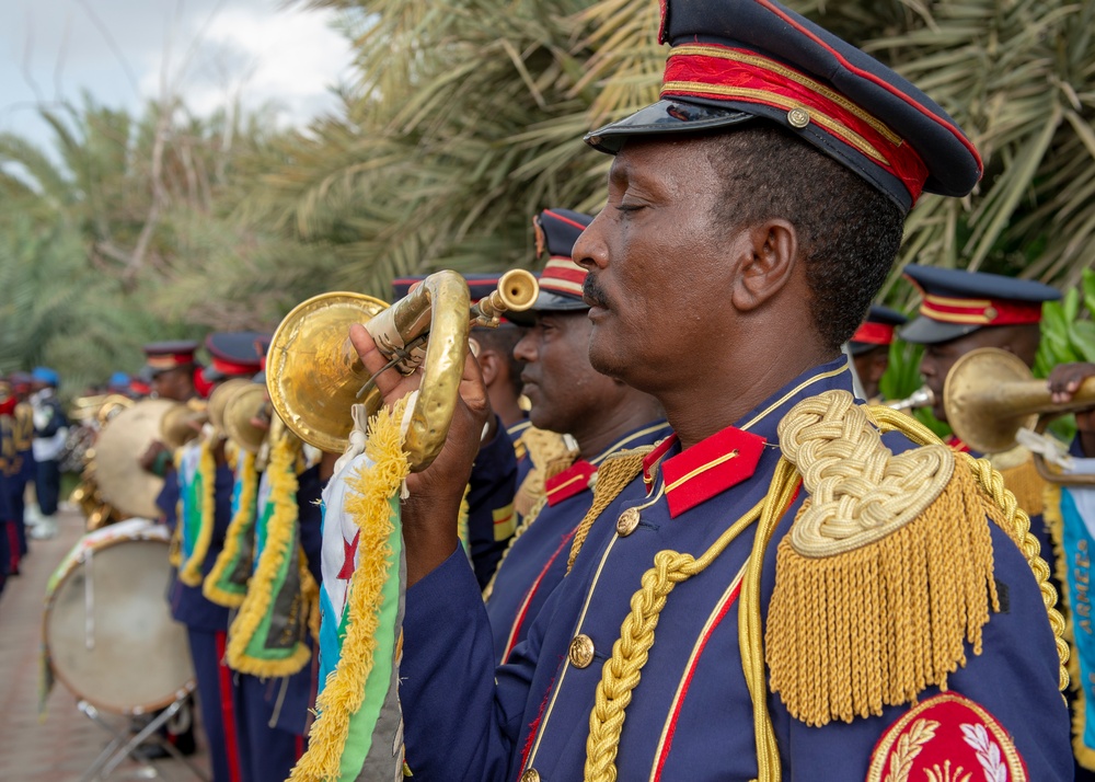 Somalia Police Force graduation in Djibouti