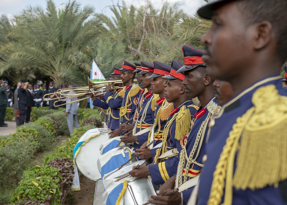 Somalia Police Force graduation in Djibouti