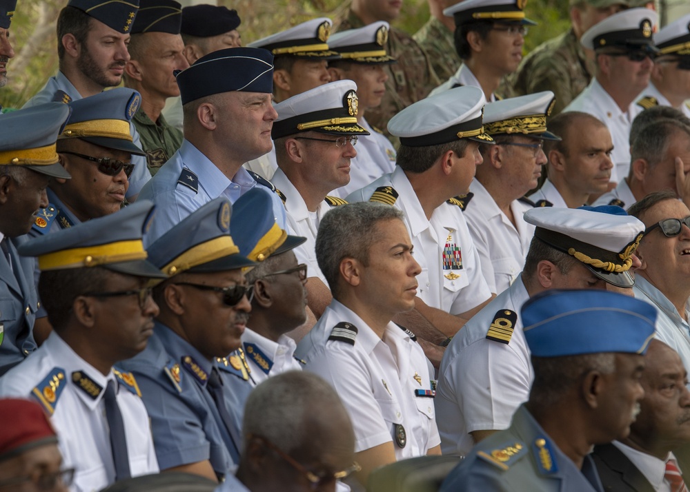 Somalia Police Force graduation in Djibouti