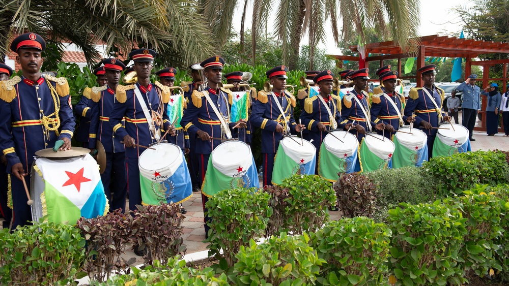 Somalia Police Force graduation in Djibouti