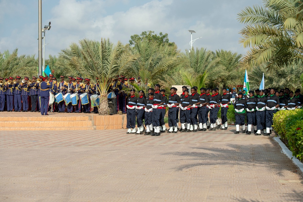 Somalia Police Force graduation in Djibouti