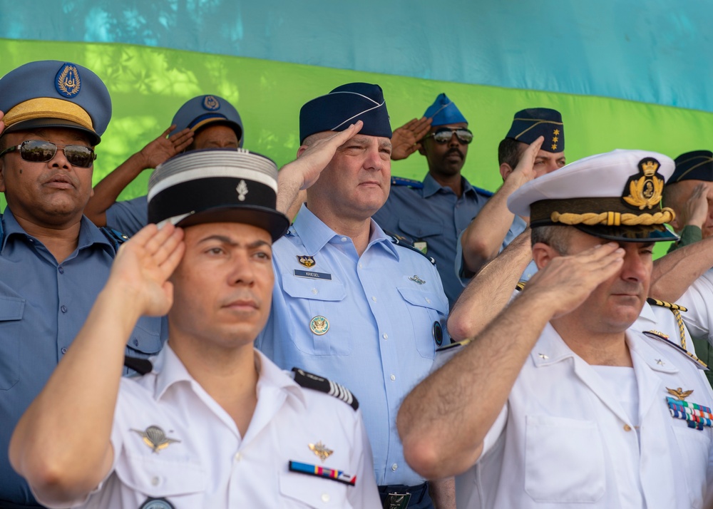 Somalia Police Force graduation in Djibouti