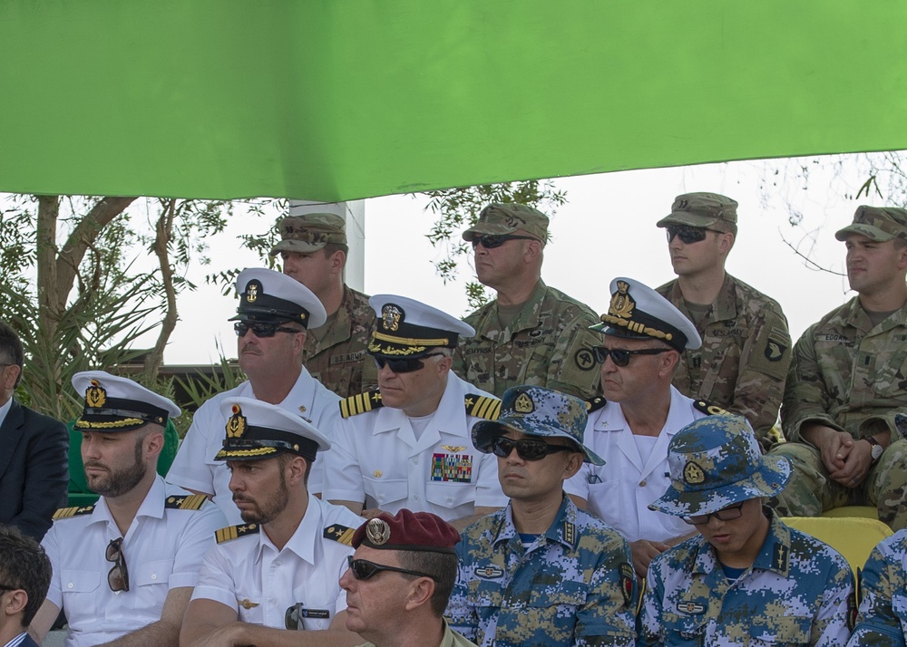 Somalia Police Force graduation in Djibouti