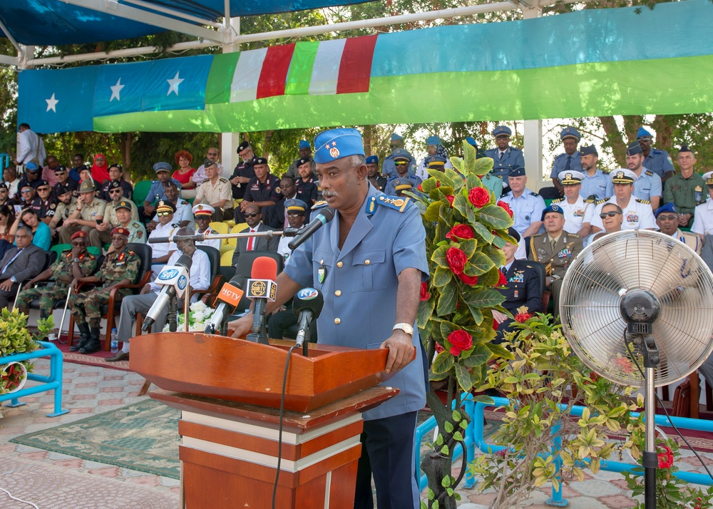 Somalia Police Force graduation in Djibouti