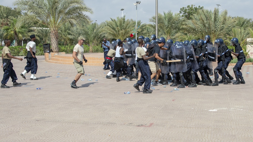 Somalia Police Force graduation in Djibouti