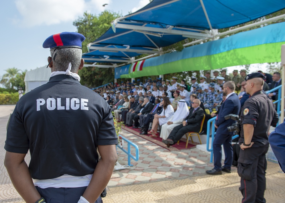 Somalia Police Force graduation in Djibouti