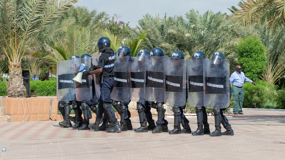 Somalia Police Force graduation in Djibouti