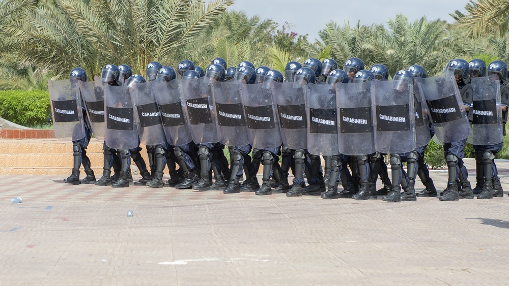 Somalia Police Force graduation in Djibouti