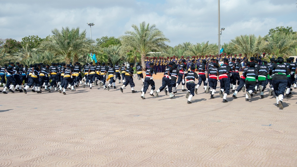 Somalia Police Force graduation in Djibouti