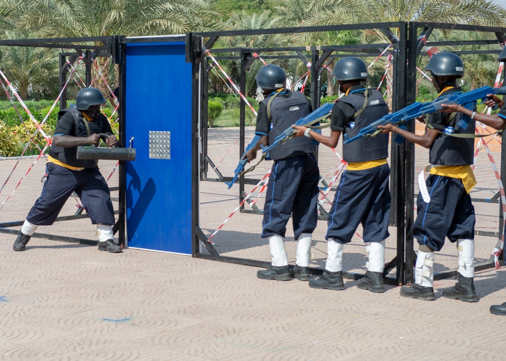 Somalia Police Force graduation in Djibouti