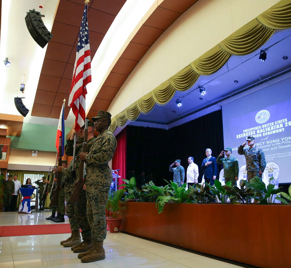 Balikatan 2019: Opening Ceremony