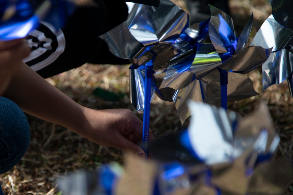 Planting pinwheels, growing prevention