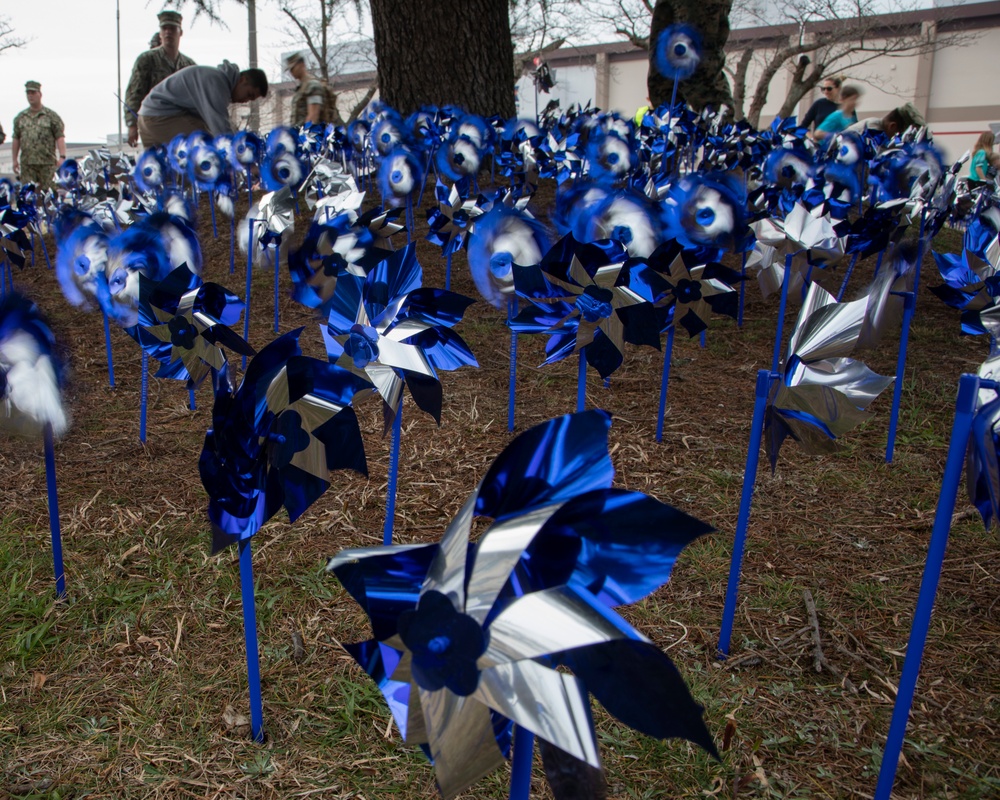 Planting pinwheels, growing prevention