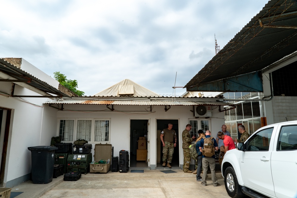 Tactical Operations Center Readied In Support of Cyclone Idai Relief Operations