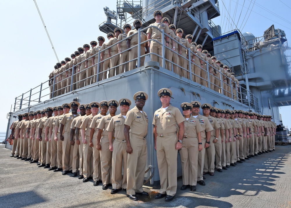 Blue Ridge/7th Fleet CPO Mess celebrate 126 years of Navy Chiefs