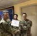 Command Coin &amp; Certificate of Appreciation