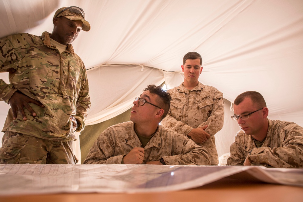 4th ANGLICO Marines take on Exercise African Lion