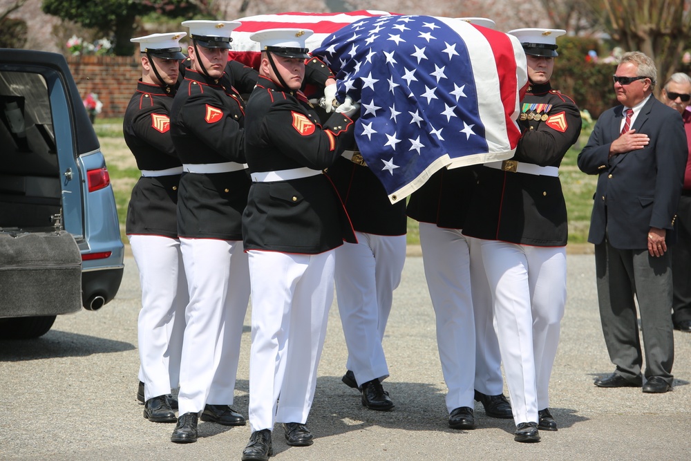 Full Honors Funeral for Medal of Honor Recipient Howard V. Lee