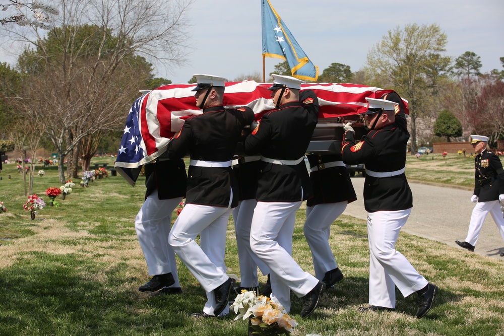 Full Honors Funeral for Medal of Honor Recipient Howard V. Lee