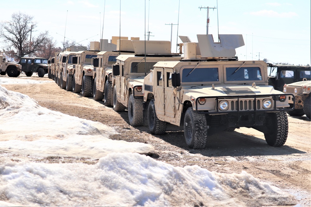 March 2019 training operations at Fort McCoy