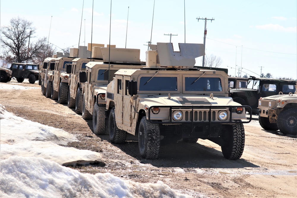 March 2019 training operations at Fort McCoy