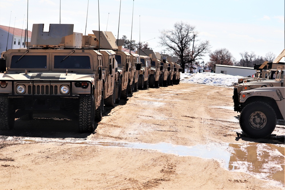 March 2019 training operations at Fort McCoy