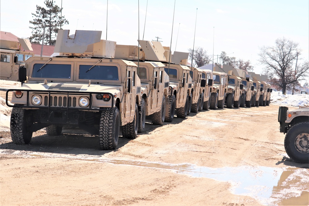 March 2019 training operations at Fort McCoy