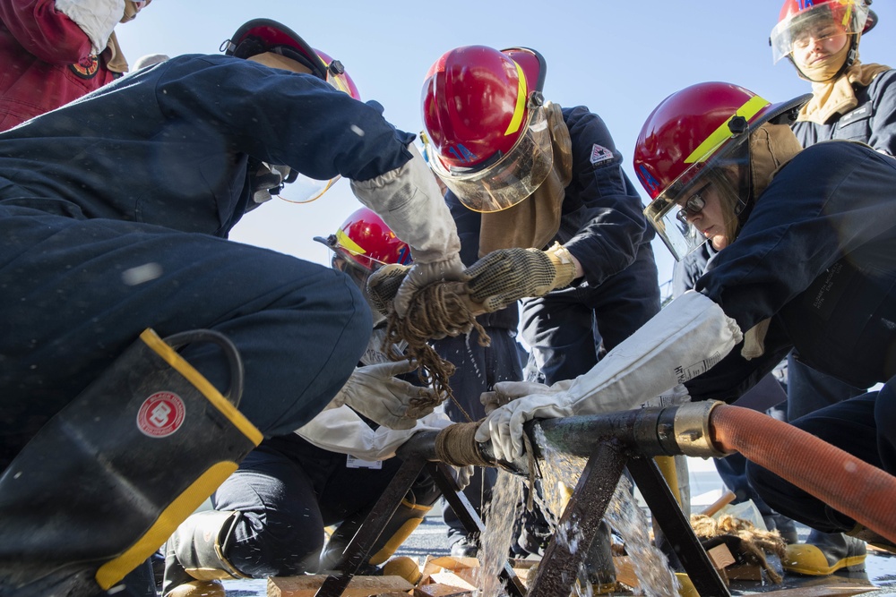 Damage control drill