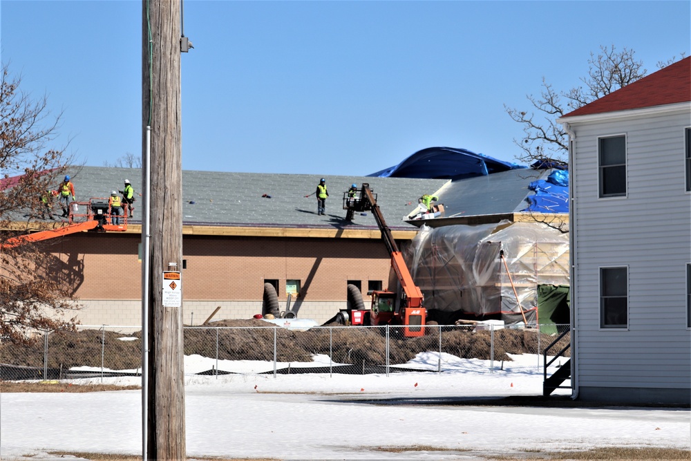March 2019 Construction Operations at Fort McCoy