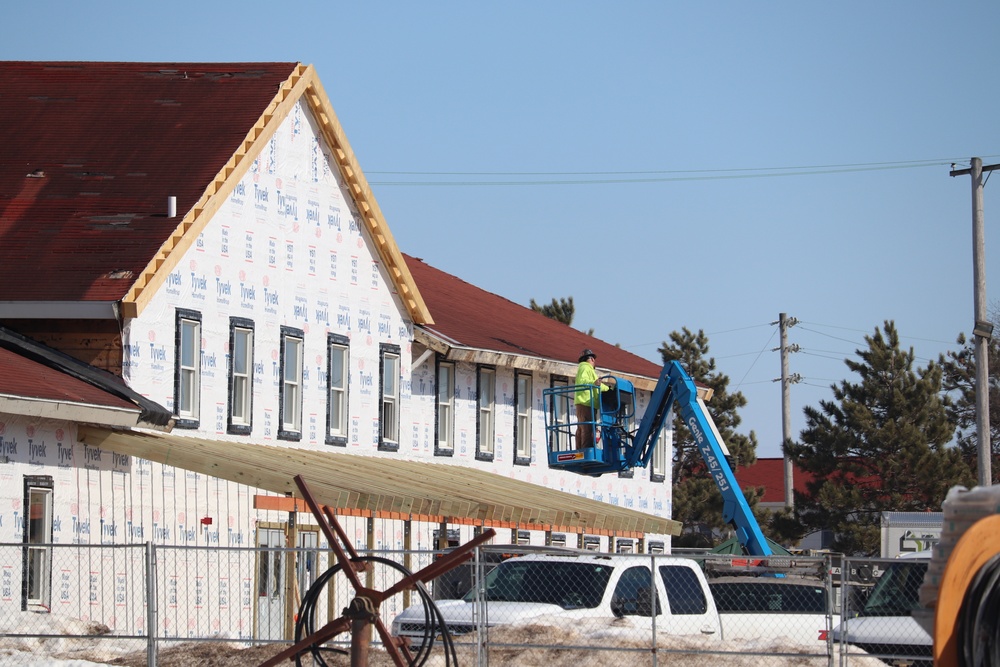 March 2019 Construction Operations at Fort McCoy
