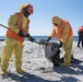 Goethals oil spill shore cleanup of New York beaches