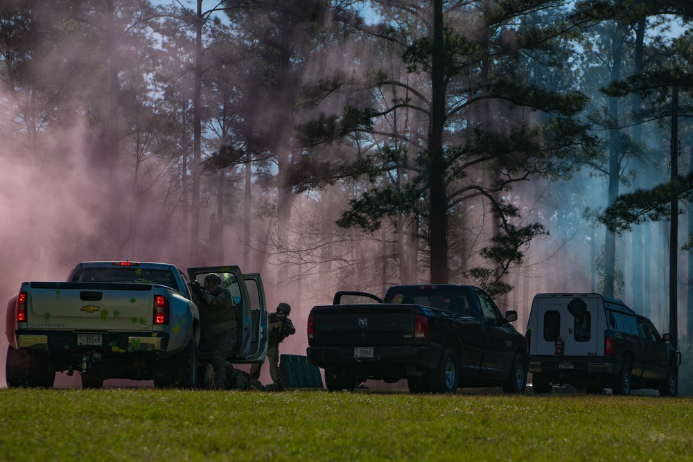 628th Civil Engineer, Explosive Ordnance Disposal flight holds tactical training