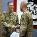 Task Force Cavalier Coin Presentation for Spc. Tiffani Keenan and Spc. Corey Burdeski