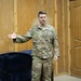 Task Force Cavalier Coin Presentation for Spc. Tiffani Keenan and Spc. Corey Burdeski