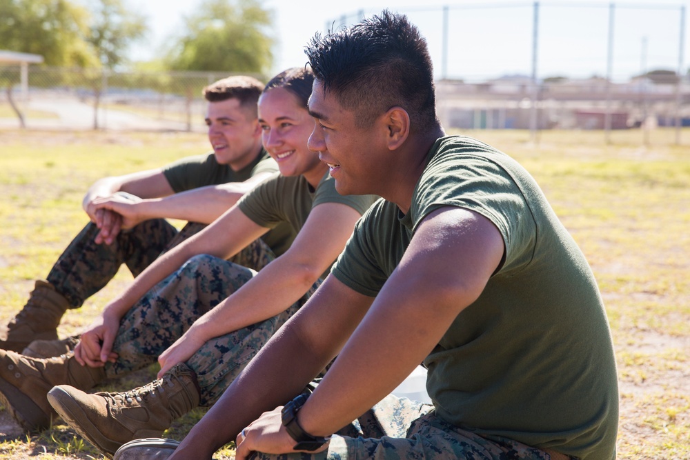 DAY 3: MACS-1 Hosts Marine Week at Ron Watson Middle School