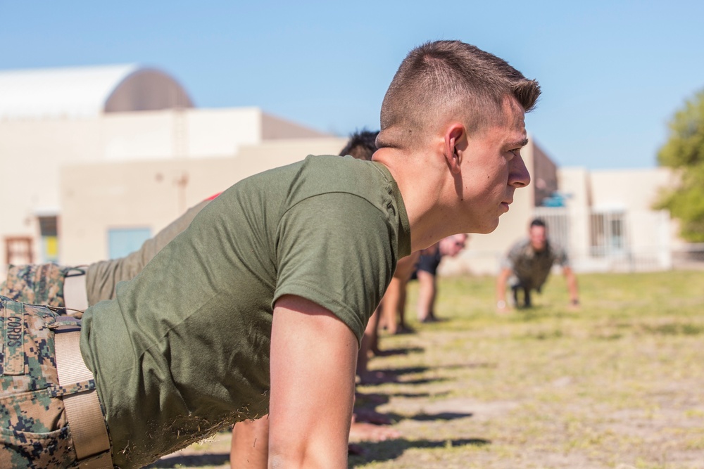 DAY 3: MACS-1 Hosts Marine Week at Ron Watson Middle School